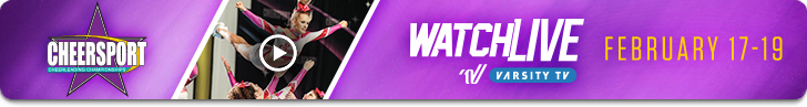Watch Live Stream: CHEERSPORT Nationals 2017
