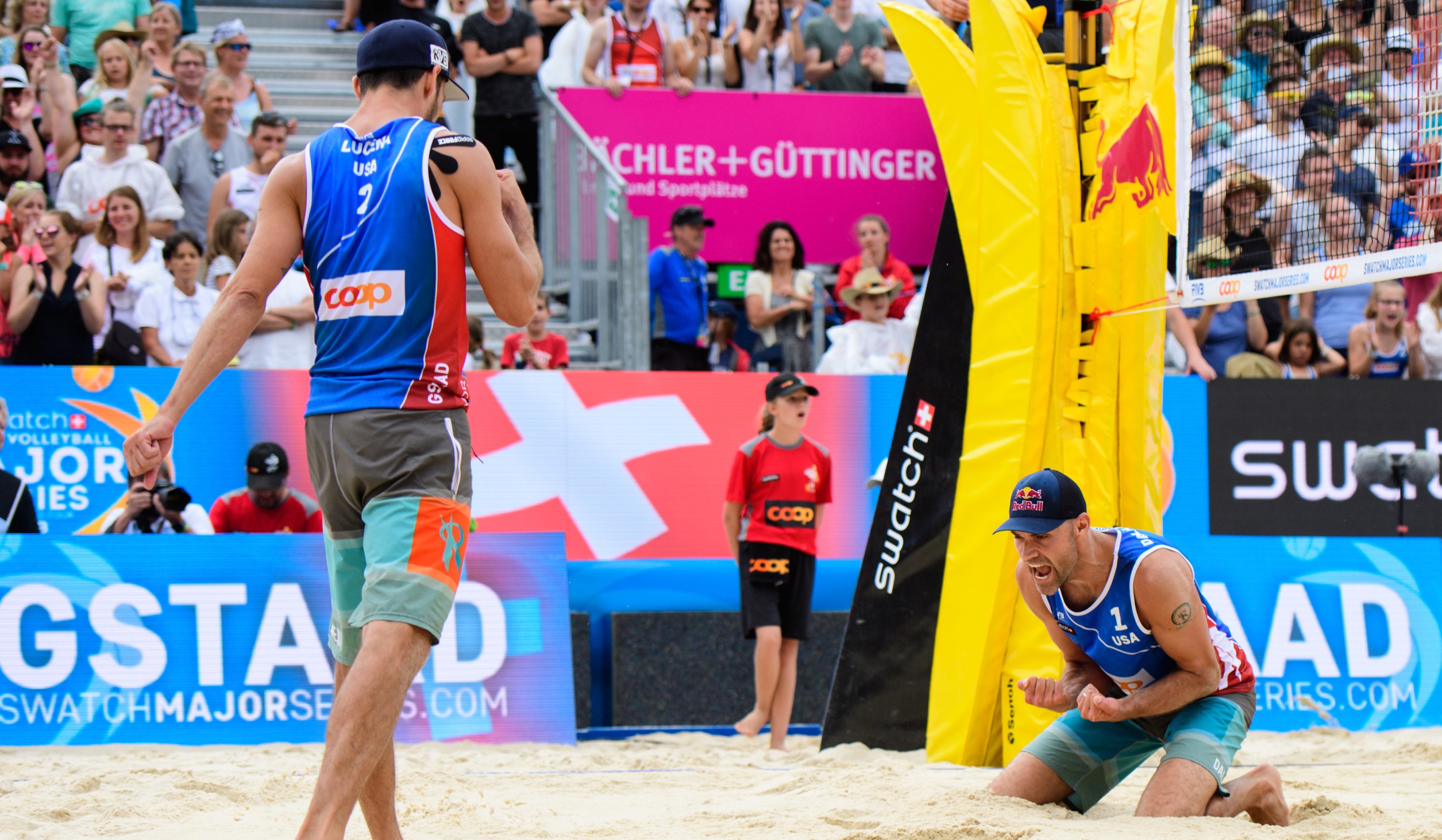 Nick Lucena and Phil Dalhausser Gstaad Major FIVB 2017