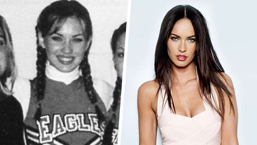 megan fox in elementary school