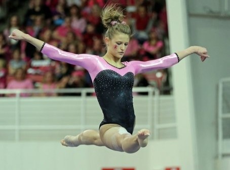 Erin Freier Arkansas Gymnastics 2013
