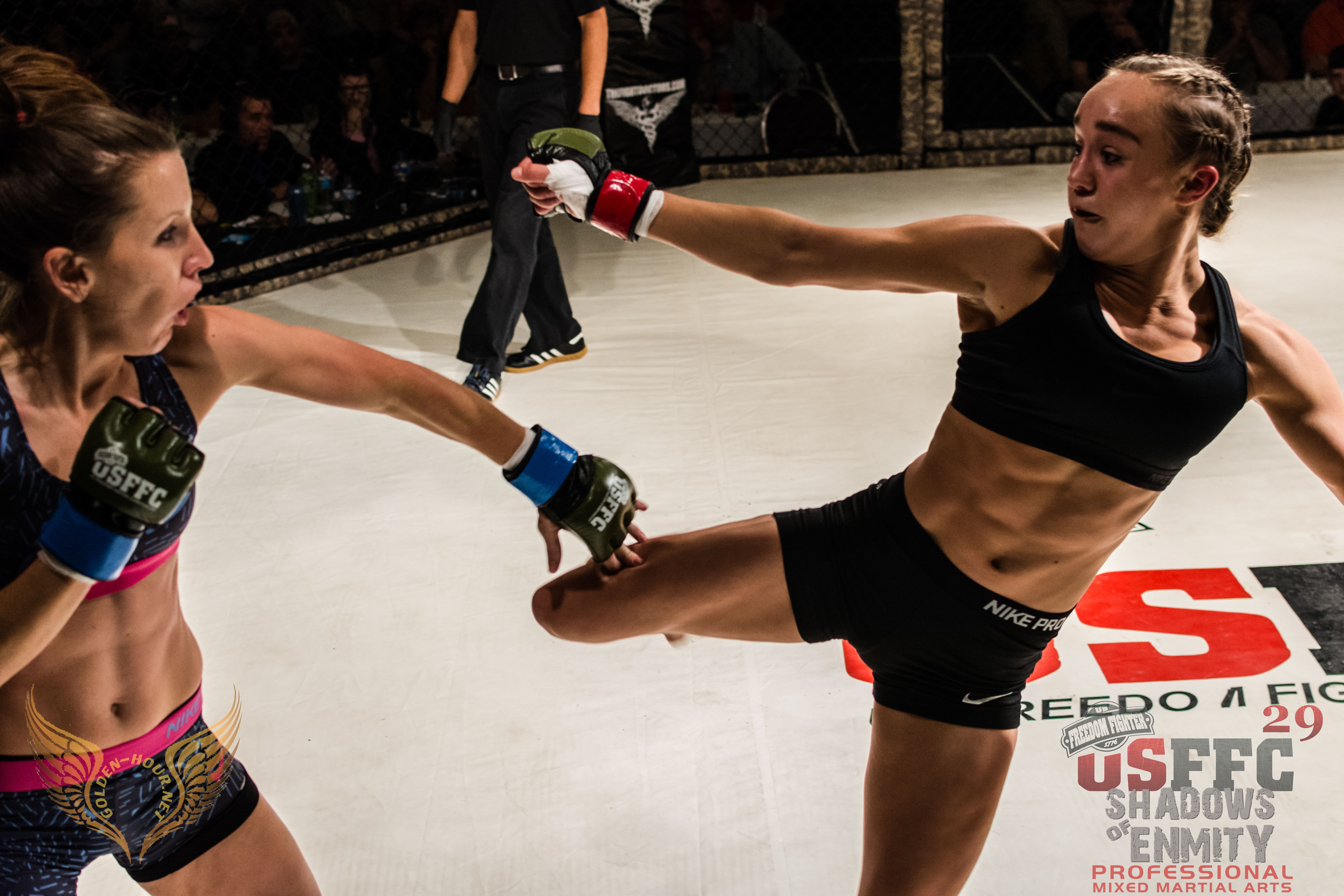 Hannah Rokala MMA Kick