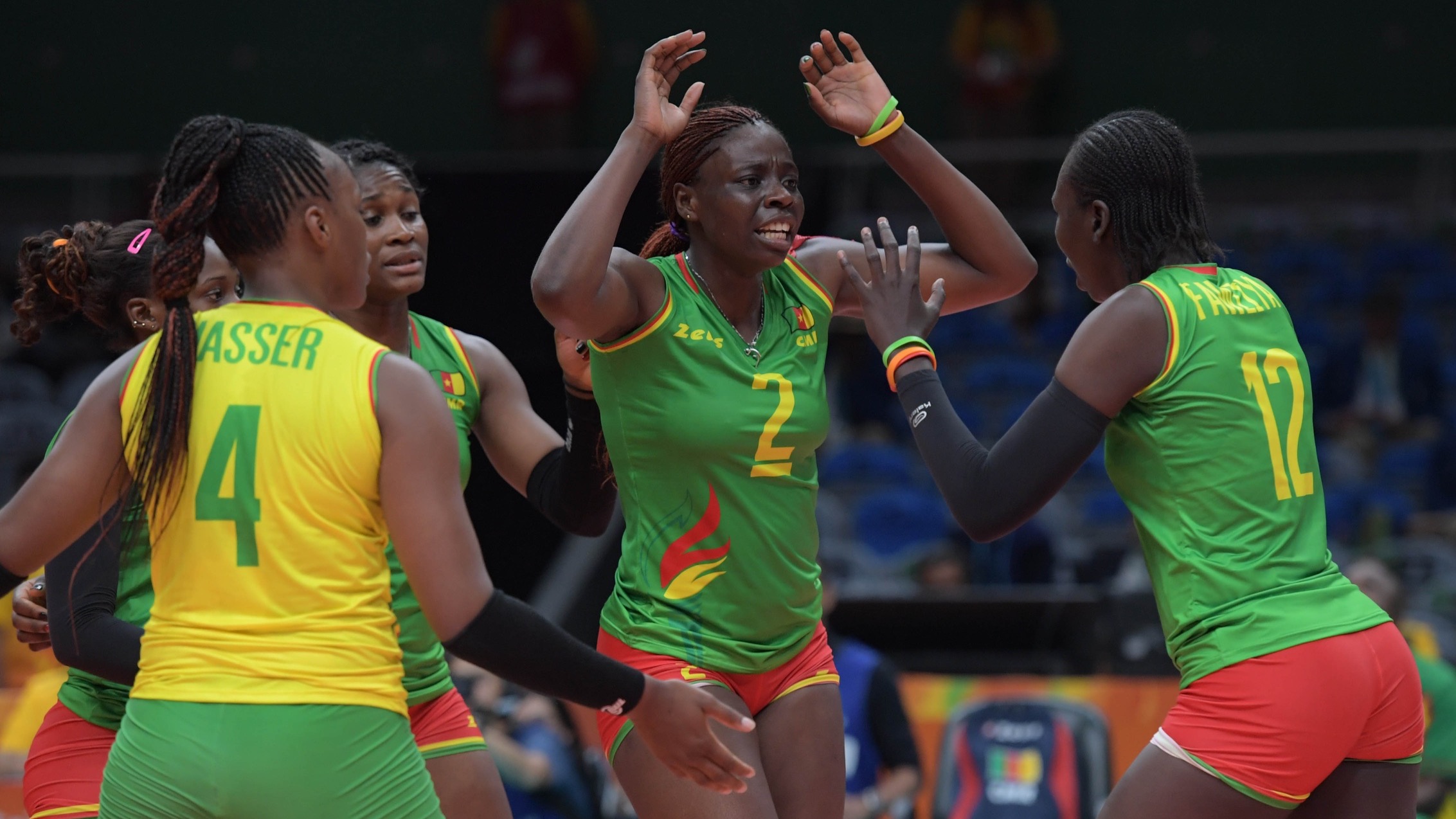 Cameroon Women's Volleyball 2016 Olympics