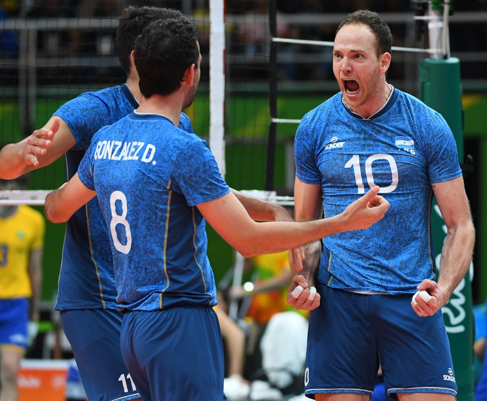 Argentina men's volleyball 2016 Olympics Rio