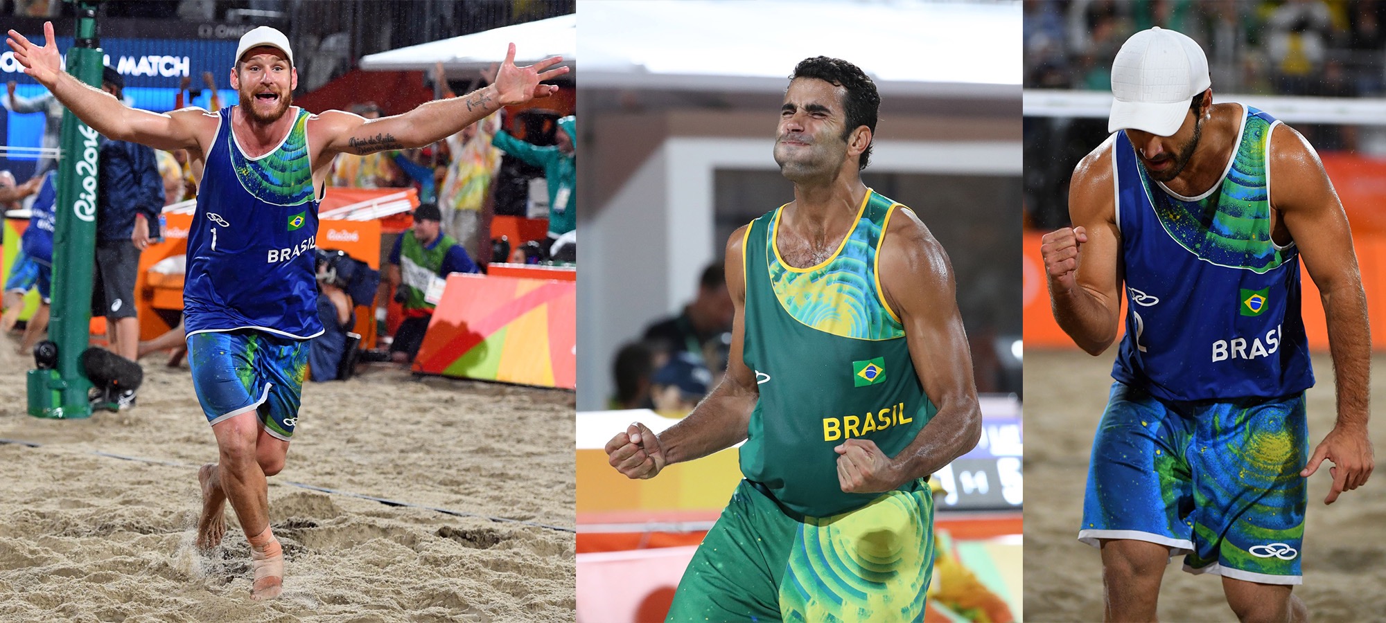Team Brazil Men's Beach Volleyball 2016 Olympics