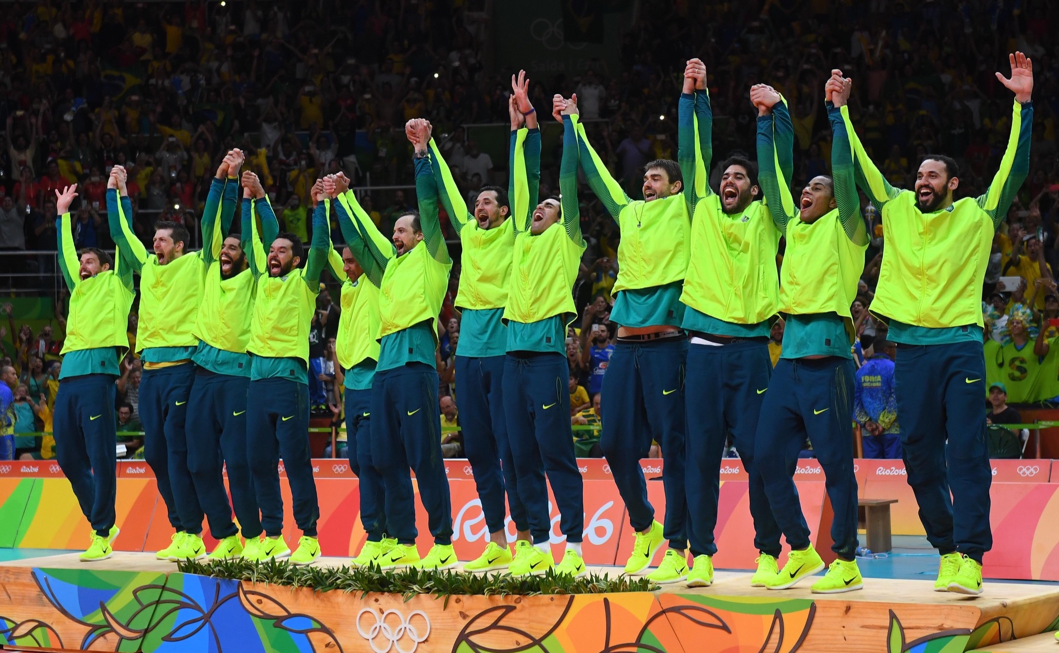 Brazil men's indoor volleyball Rio 2016