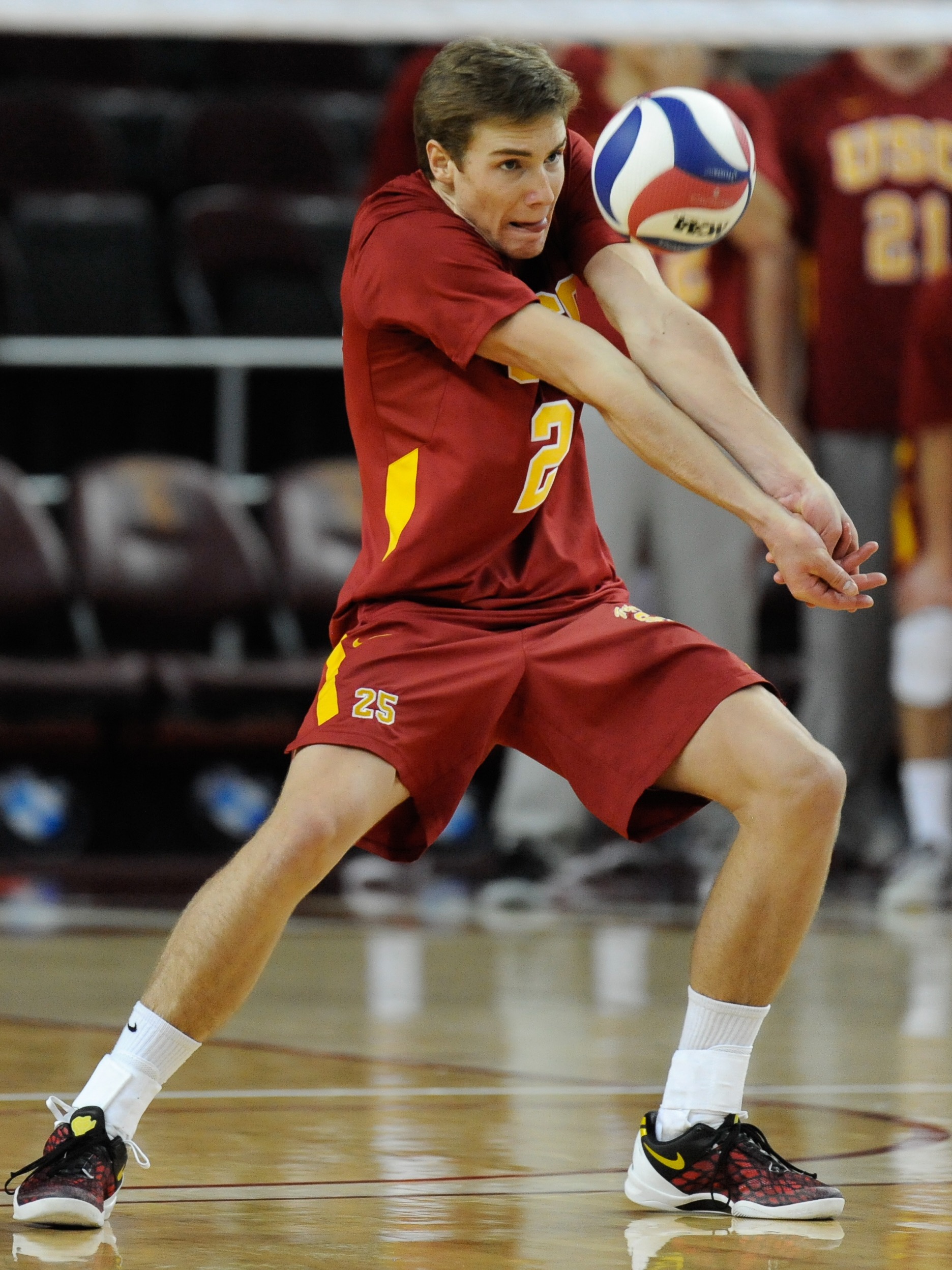 Lucas Yoder USC men's volleyball