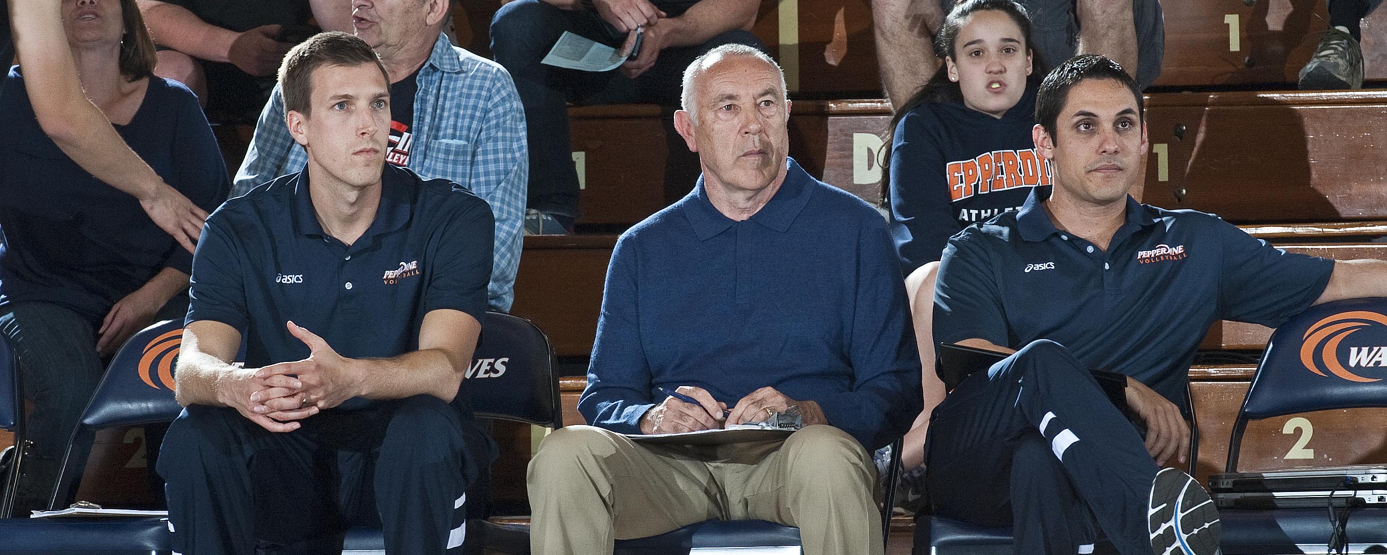 Pepperdine Men's Volleyball Coaches Marv Dunphy