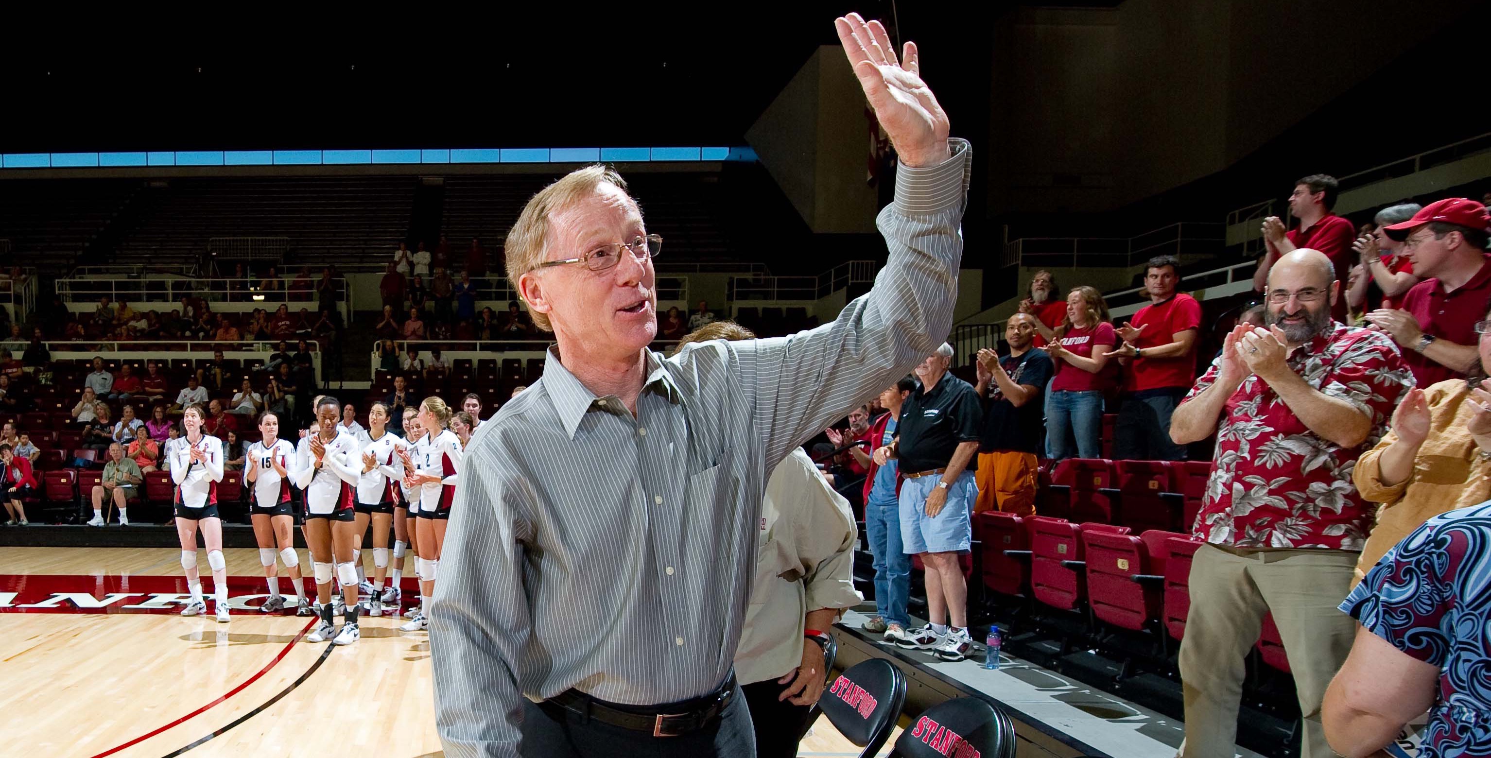 John Dunning Stanford women's volleyball coach