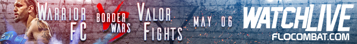 Warrior FC vs Valor Fights banner