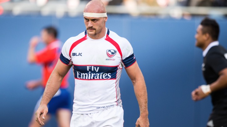 Scott LaValla playing for the USA November 1, 2014. David Barpal photo.