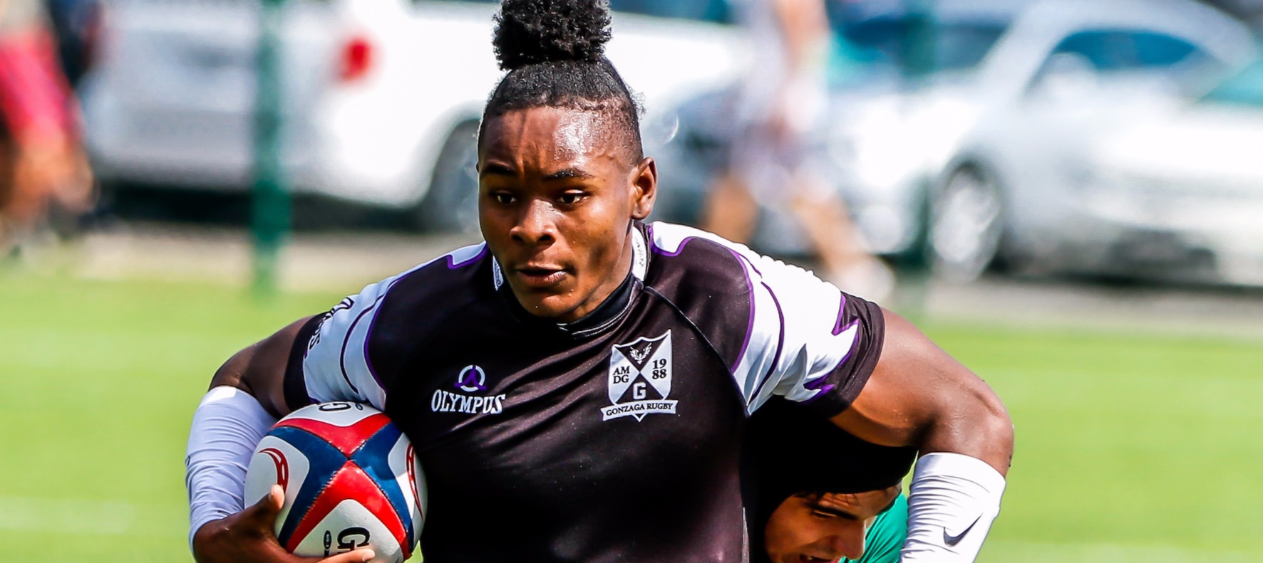 Gonzaga HS action 2017 Boys HS Rugby Nationals. Dan Bandoni photo.