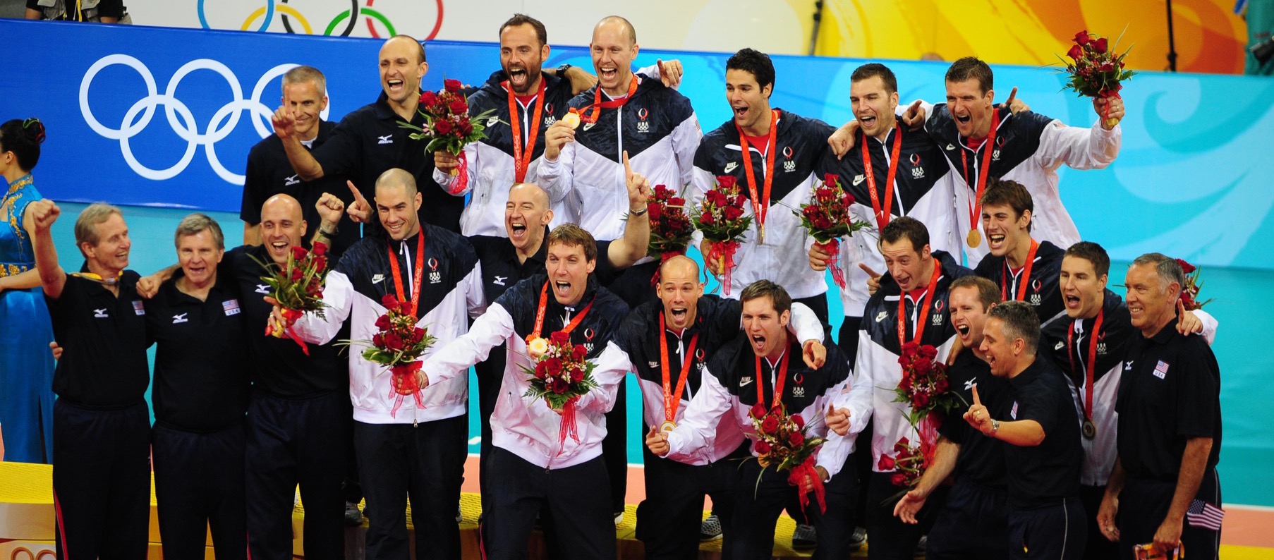 USA men's volleyball Beijing 2008 Olympics gold medal