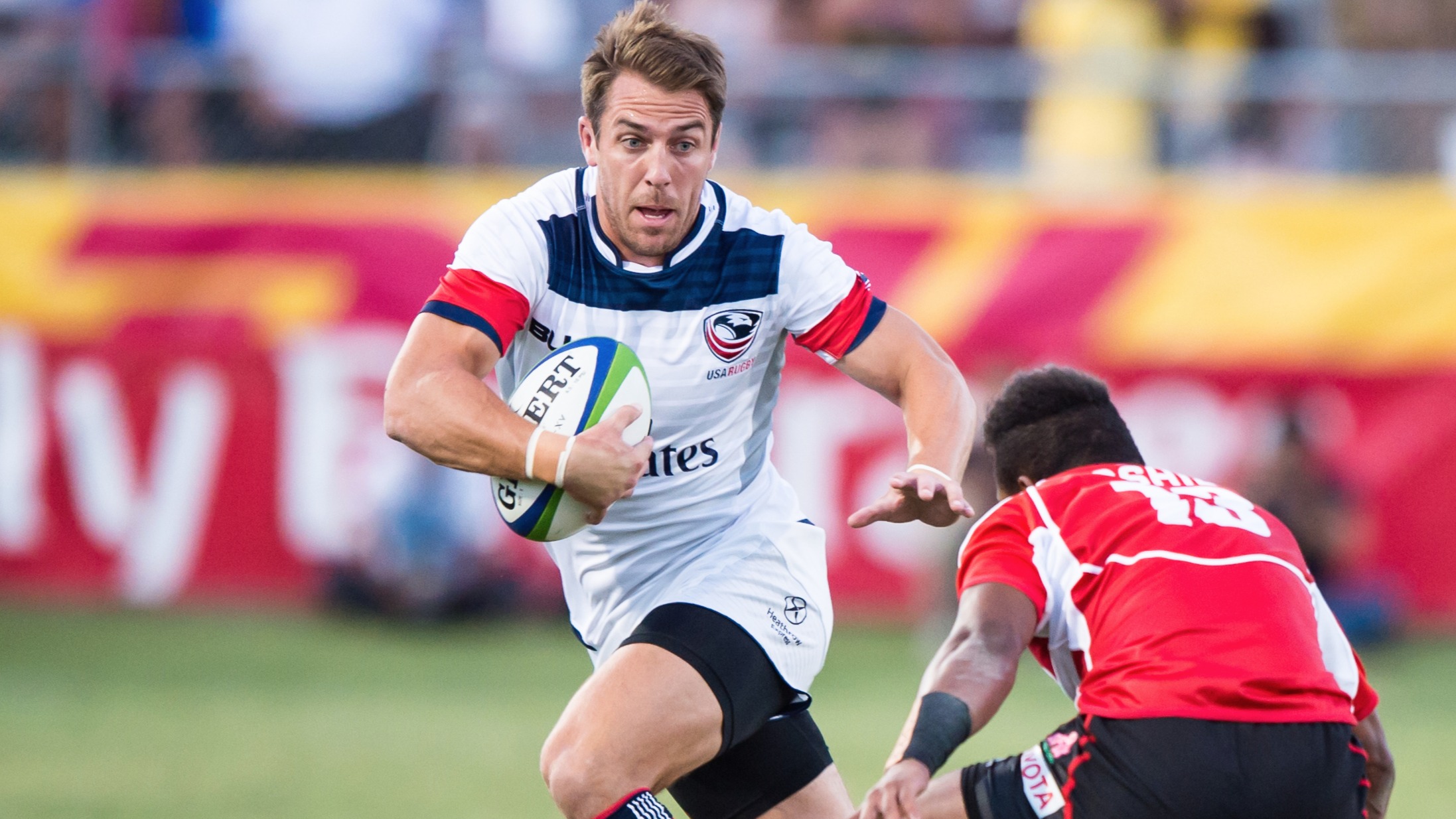 Chris Wyles in action for the USA against Japan in 2015. David Barpal photo.