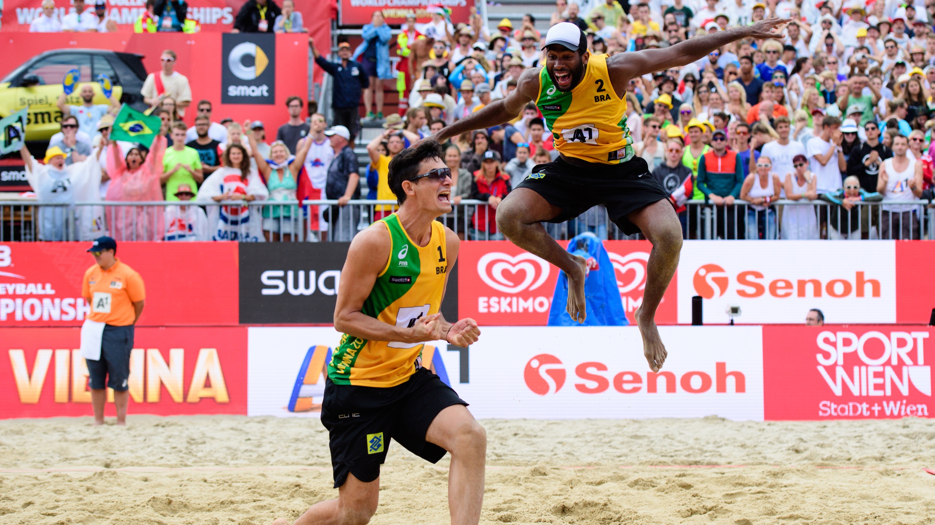 Andre Loyola Evandro Goncalves fivb world championships 2017