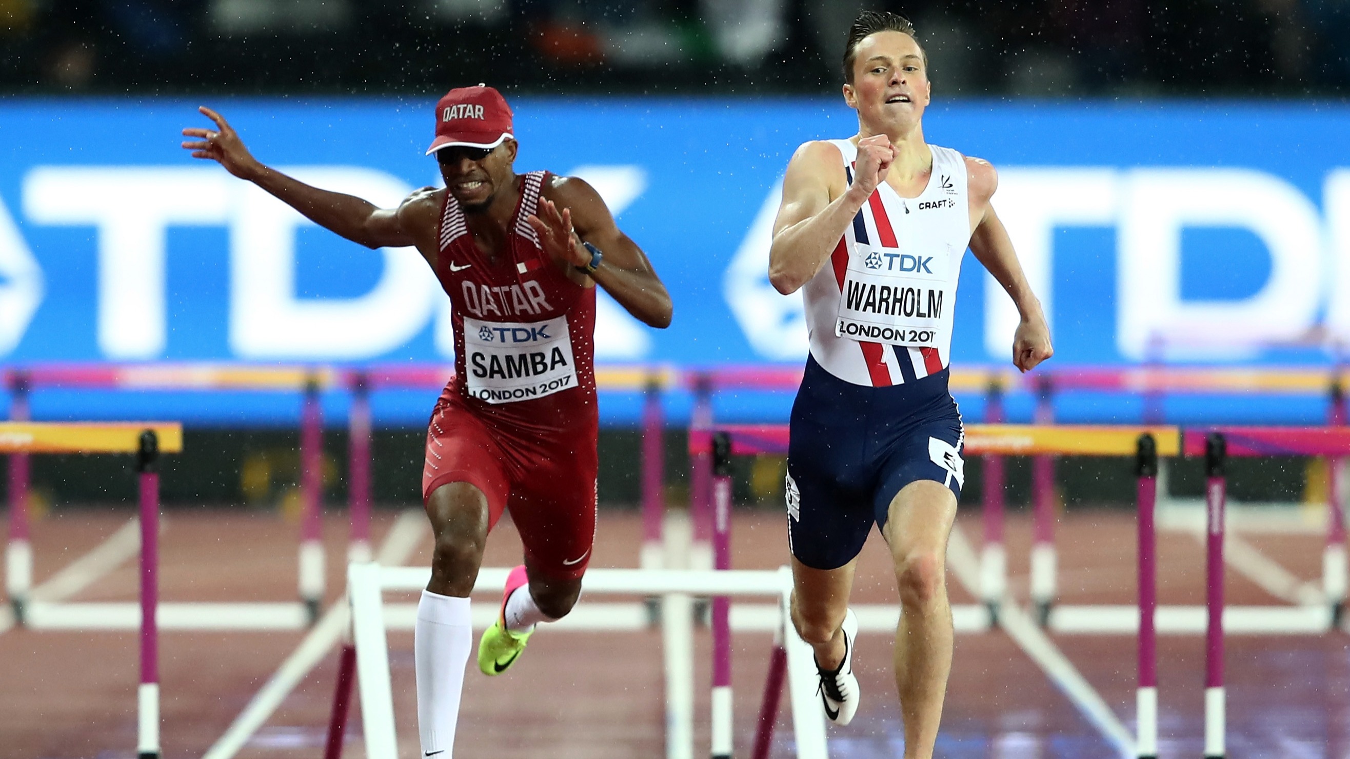 Karsten Warholm Upsets Olympic Champion Kerron Clement In 400m Hurdles Flotrack