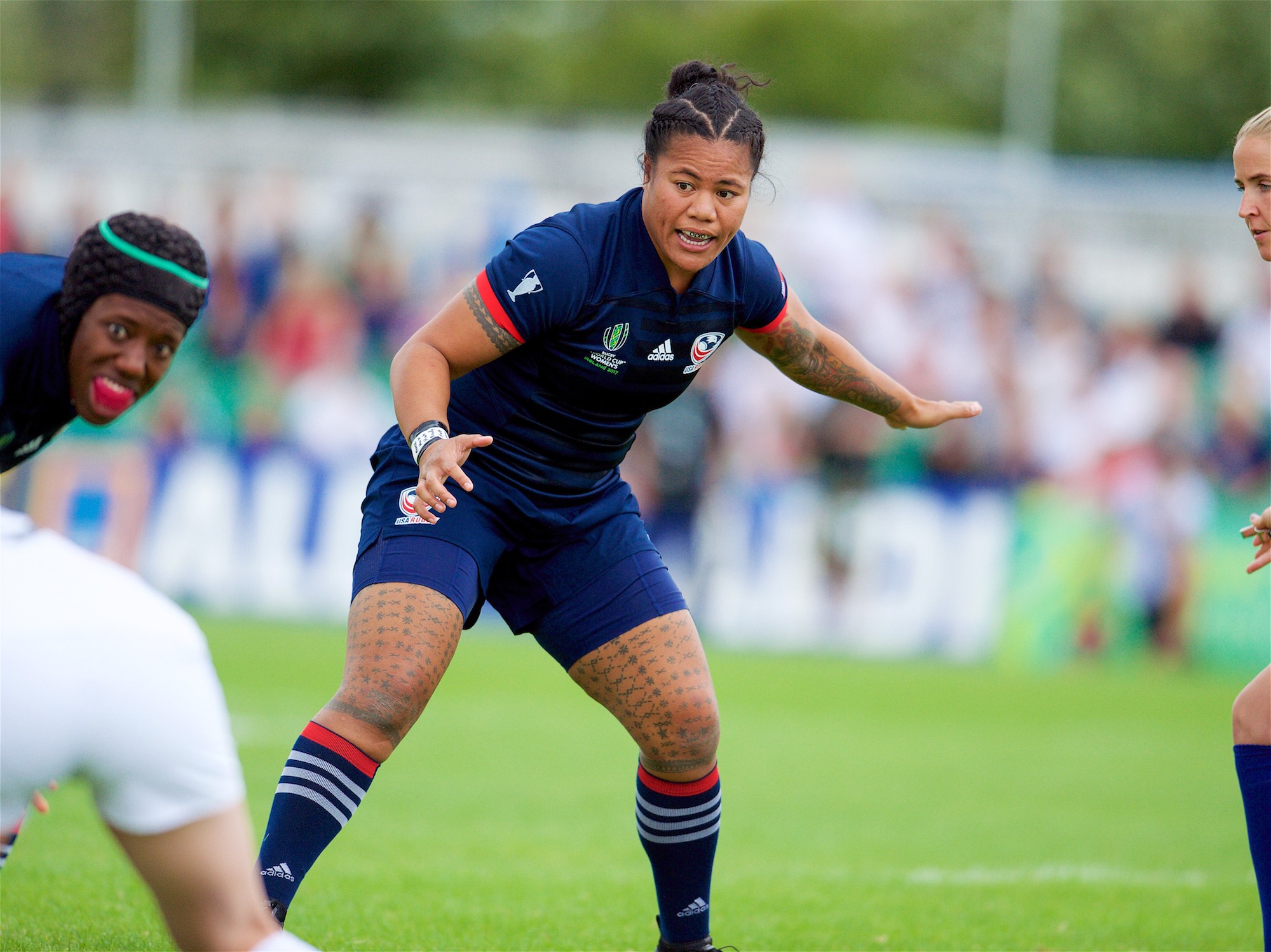USA captain Tiffany Faaee. Ian Muir photo.