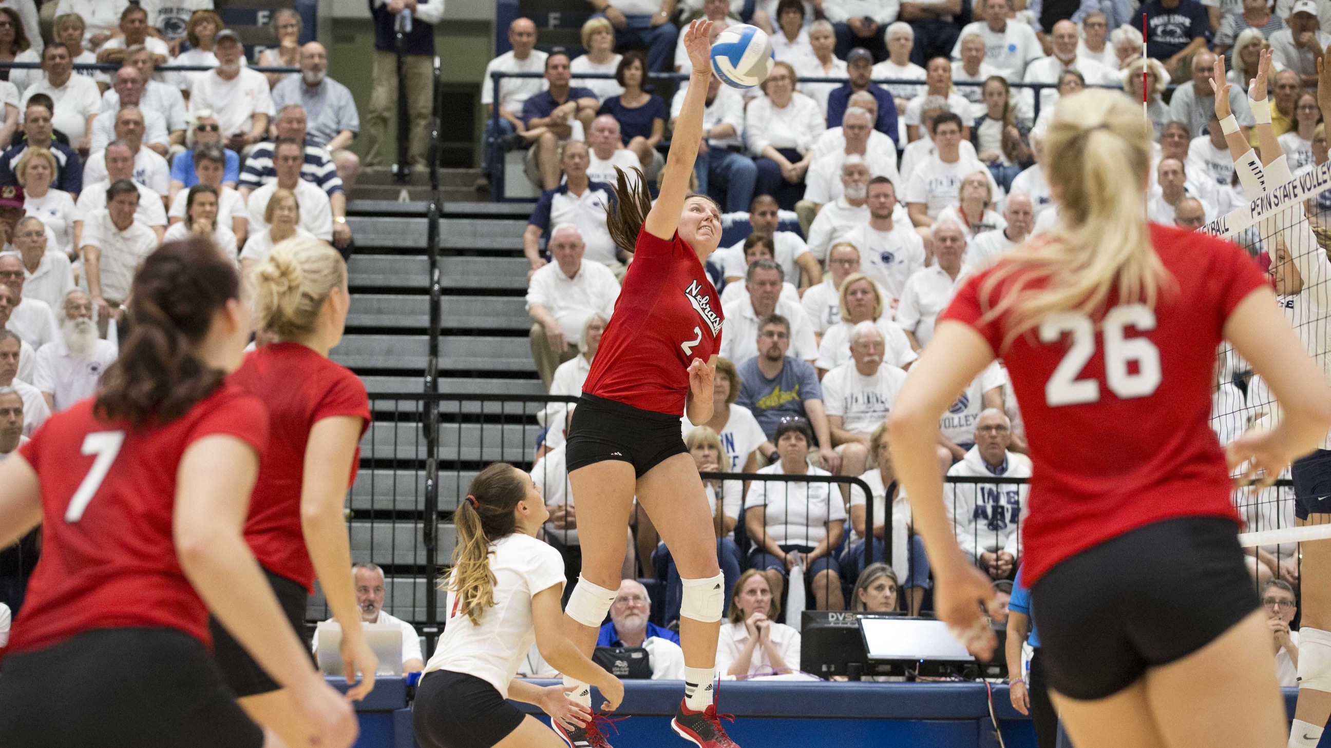 Mikaela Foecke volleyball Nebraska 2017